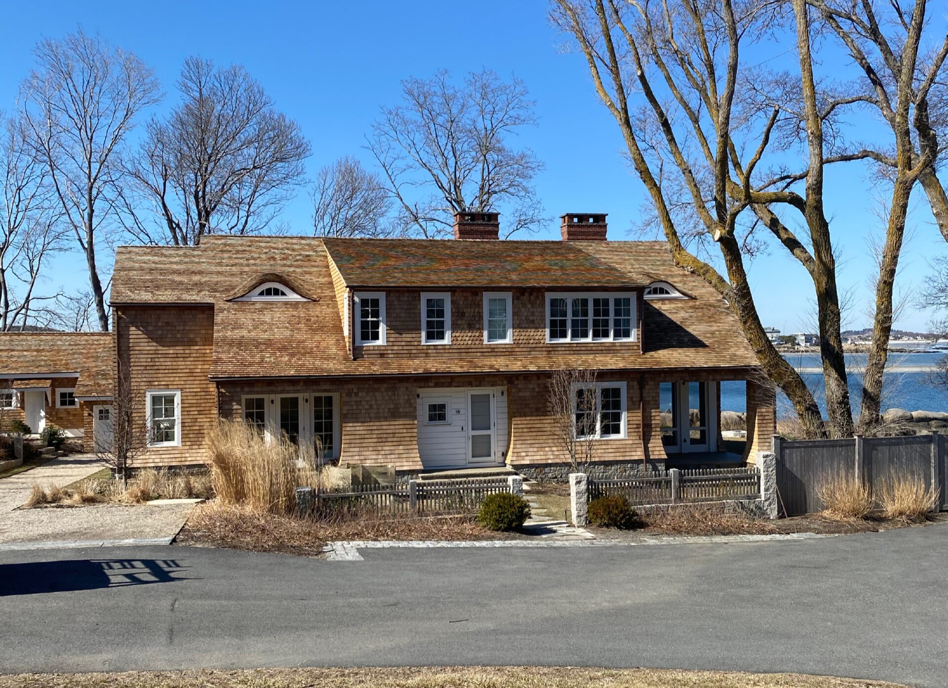 House with a new roof